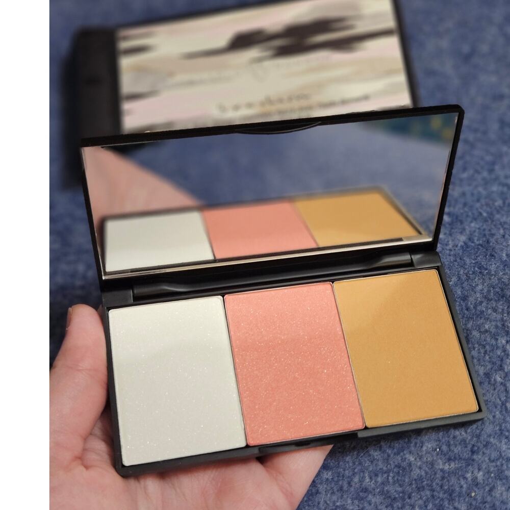 Charlotte Ronson 3x a Charm Luminizer Blush Bronzer Palette SHOSHANNA ~ NWT